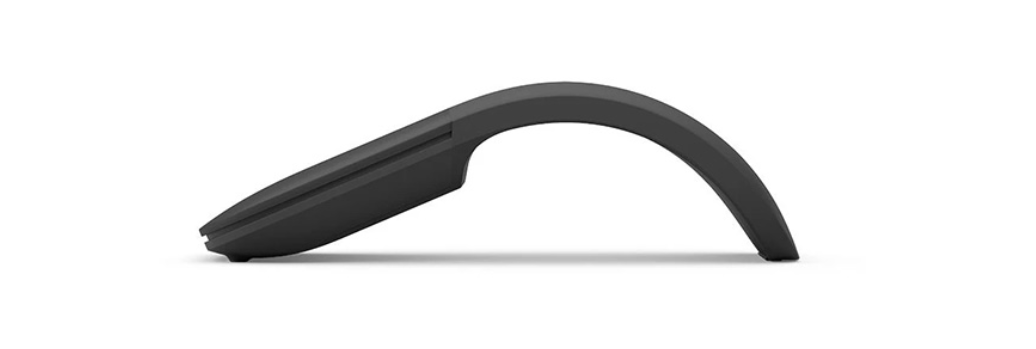 Chuột không dây Microsoft Arc Mouse Bluetooth (màu hồng đào nhạt) (ELG-00031) có thiết kế hiện đại